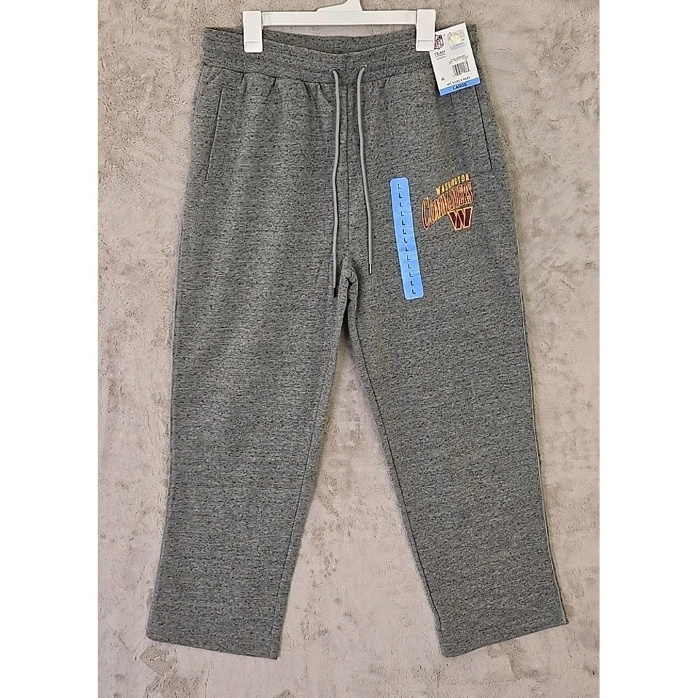 NFL Team Apparel Washington Commanders Sweat Pants Joggers Size Large New